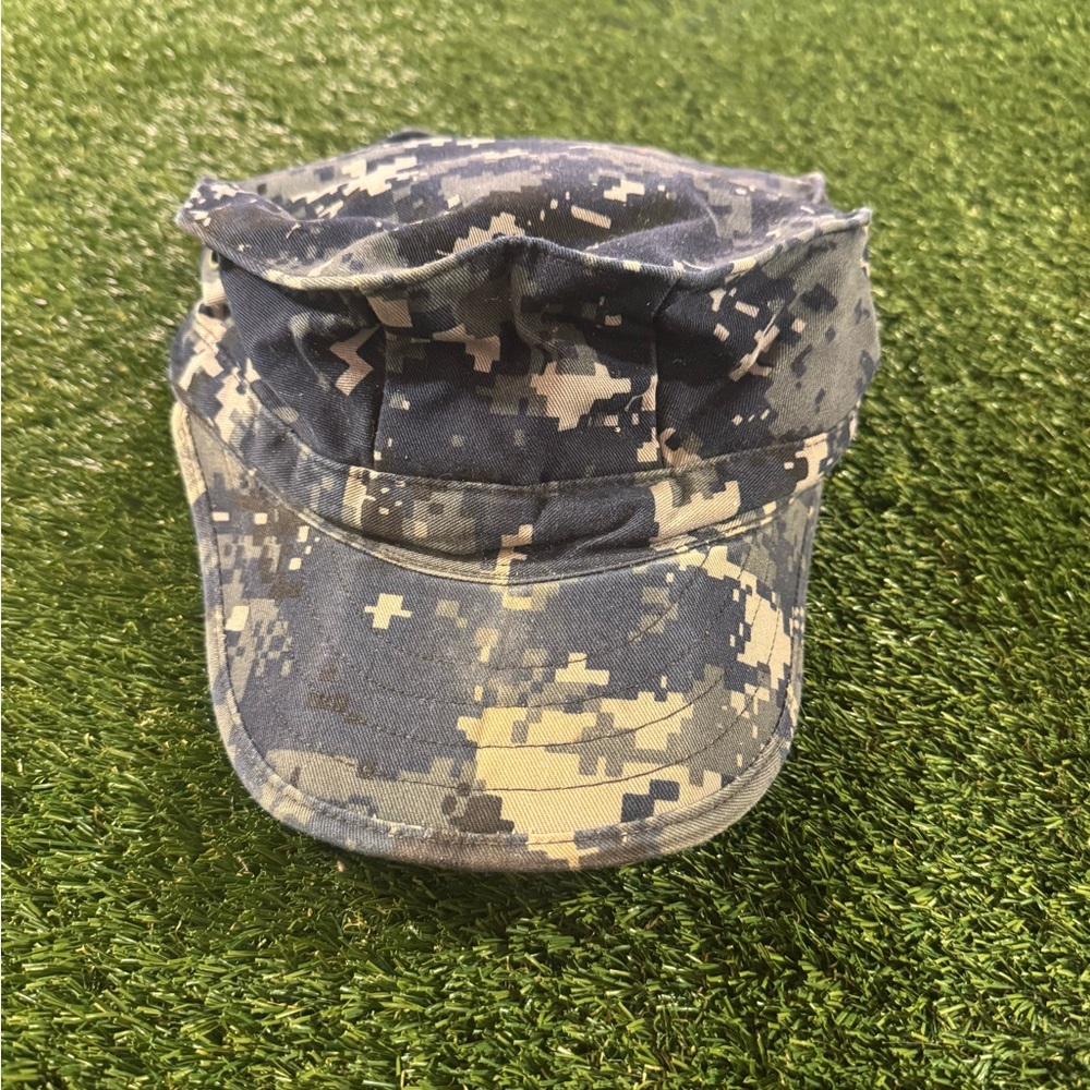 Men’s Navy Digital Camouflage Cap